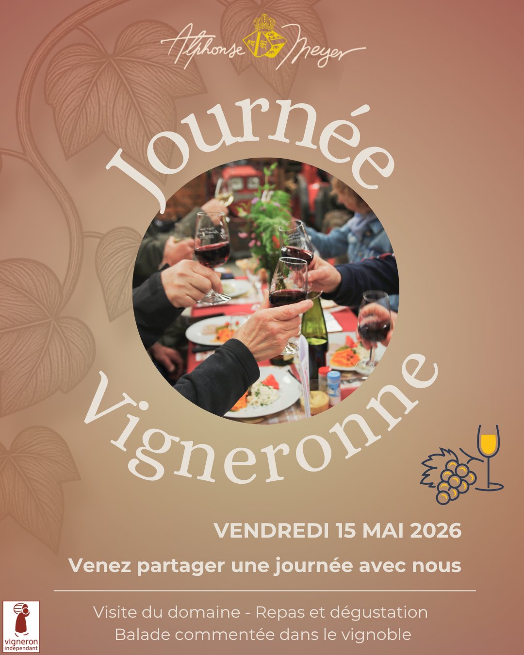 Journ&eacute;e Vigneronne Vendredi 15 mai 2026