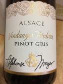 Pinot Gris Vendanges Tardives 2016   